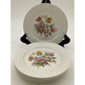 Homer Laughlin Vintage Eggshell Theme Salad Plate Set Of 6